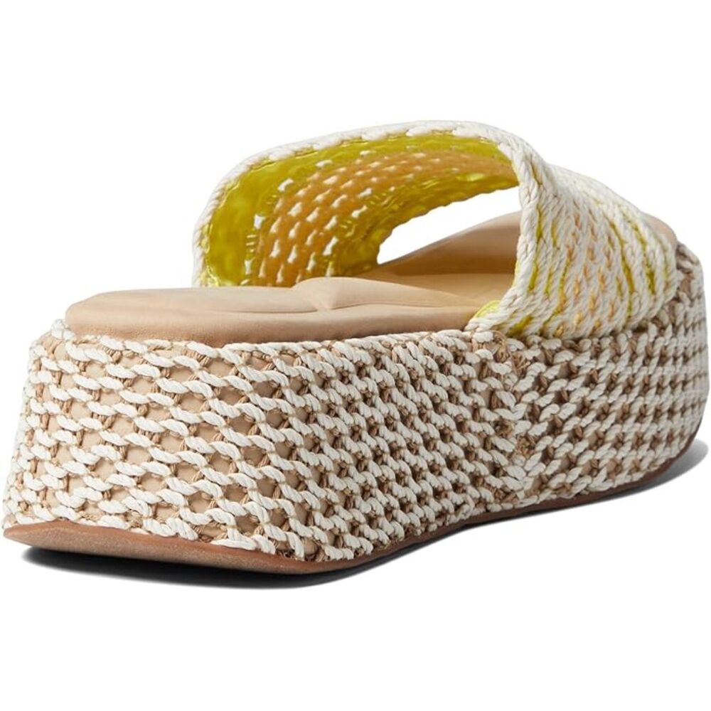 Rag & Bone Logan Platform Slide Sandal Crochet Ch… - image 3